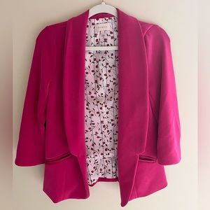 Hot pink blazer